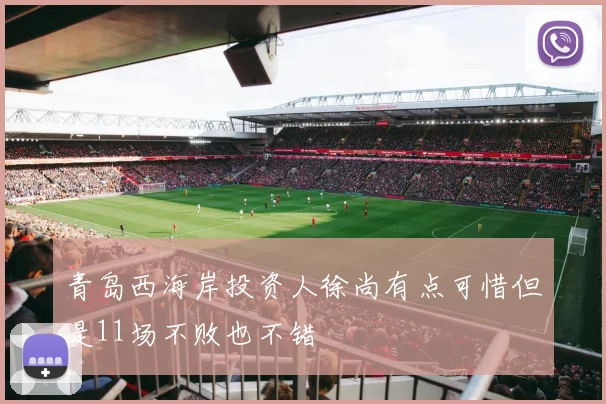 青岛西海岸投资人徐尚有点可惜但是11场不败也不错